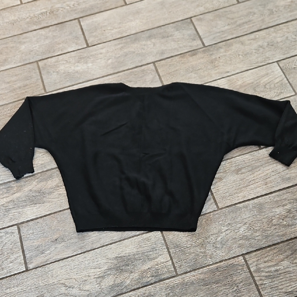 Magaschoni Black Knit Sweater